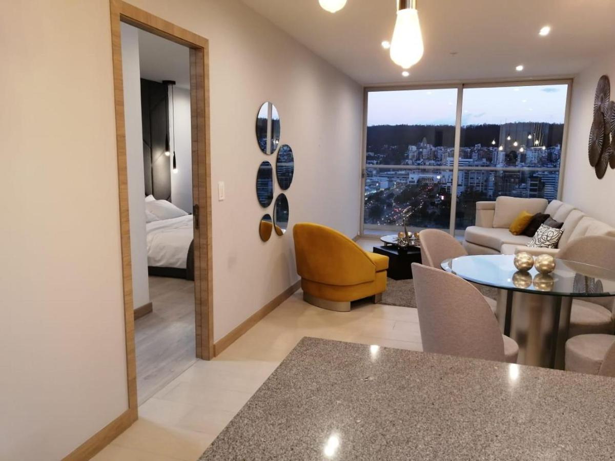 Suite Apartameto 1606 Espectacular Vista La Carolina, Piso 16 One - Quito Exteriör bild